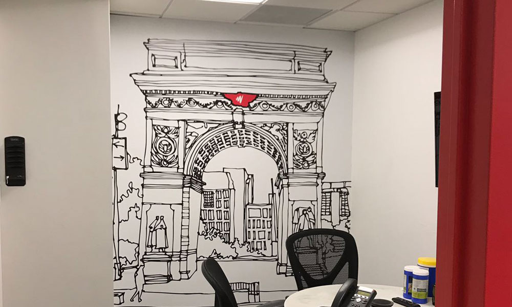 wall direct printing