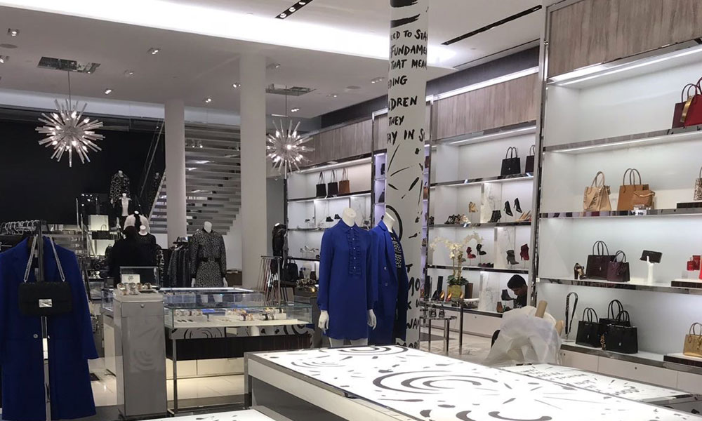 michael kors shop signage