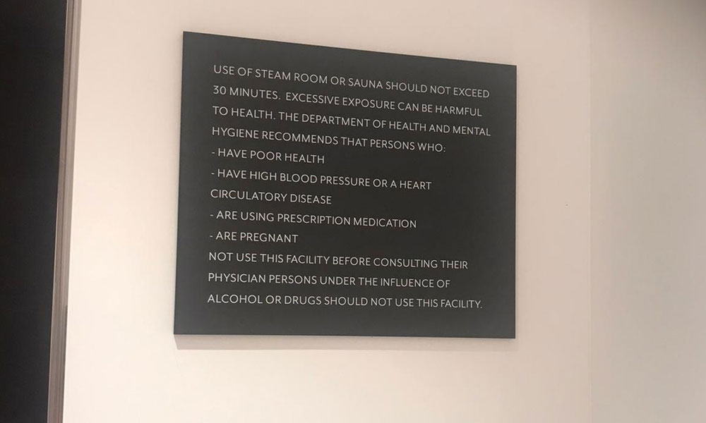 signage portfolio hydra